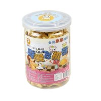 台湾原装进口零食 新慧欧易拉罐包装 可爱飞机 婴幼儿饼干 儿童饼干磨牙饼干