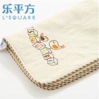 竹纤维婴儿隔尿垫苎麻隔尿床垫防水超大隔尿垫巾防尿垫乐平方竹炭瞬吸