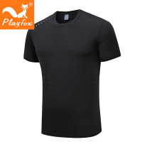playfox运动T恤男士短袖冰丝户外上衣篮球健身服宽松吸汗透气半袖速干衣