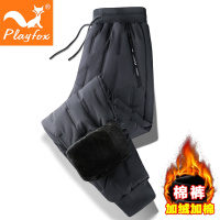 playfox加绒加棉加厚保暖户外保暖棉裤