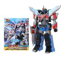 奥迪双钻AULDEY 巨神战击队2合体人偶玩具 卡通公仔 合体机器人系列之豪华版太阳战击王534301