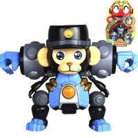 奥迪双钻 快乐酷宝2合体变形玩具 超萌总动员儿童益智变形飞天战宝 基础版动漫玩具 猩猩酷宝512204