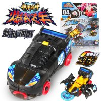正版奥迪双钻机甲兽神爆裂飞车变形儿童玩具男孩生日礼物炼狱钢爪