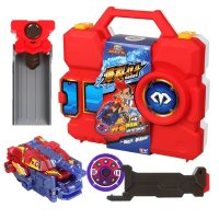 正版奥迪双钻机甲兽神爆裂飞车变形儿童玩具男孩生日礼物套装系列爆裂战斗装备箱套装683181