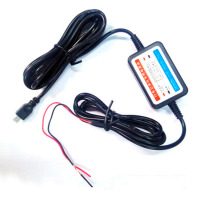 行车记录仪通用降压线停车监控电源线12V/24V转5V电瓶改装线 弯头降压线1个凌度（BLACKVIEW）捷渡360小蚁