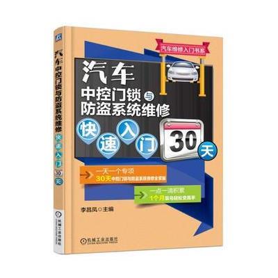 汽车中控门锁与防盗系统维修快速入门30天