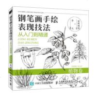 植物卷-钢笔画手绘表现技法从入门到精通