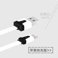 emeda iPhone6s数据线 iPhone5s iPhone6 Plus iPad4数据线充电器线 2米—白色