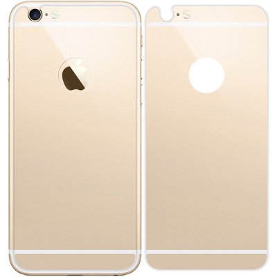 逸美达 iPhone6Plus钢化膜苹果6/6SPlus手机背膜彩玻璃后盖贴膜