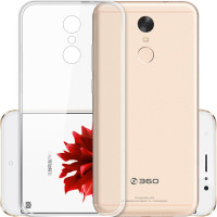 逸美达 360手机N4手机壳酷派奇酷360N4S/N4a硅胶保护软套透明防摔硅胶套F4S