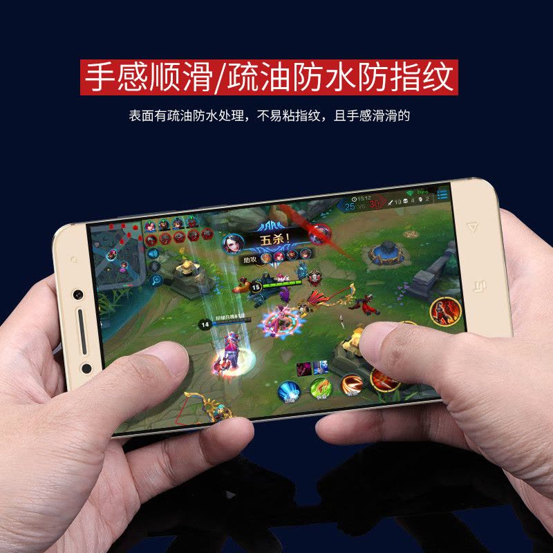 逸美达 乐视乐Pro3双摄AI版钢化膜 letv x720高清防爆 酷派coolS1防指纹抗蓝光防摔透明手机保护贴膜全屏图片