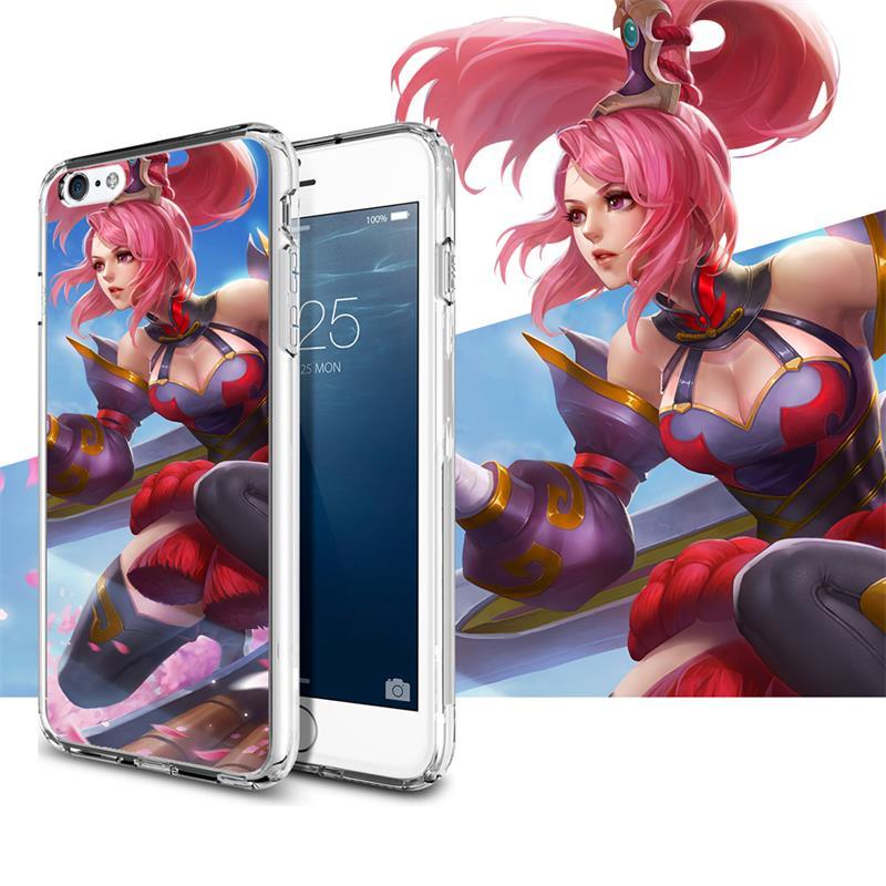 逸美达 七夕王者荣耀手机壳iphone6PLUS保护壳套苹果6S/7/5S/SE/6P皮肤外壳