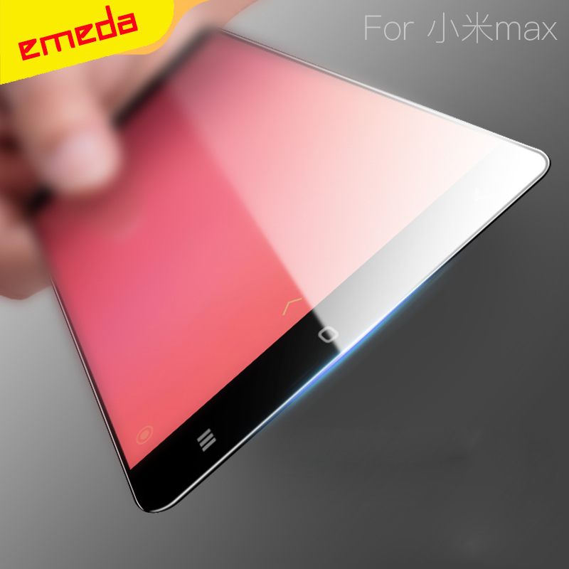 逸美达 小米max2钢化玻璃膜 小米Max全屏覆盖6.44寸手机钢化膜 防爆抗蓝光防指纹