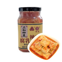 三和四美辣味豆腐乳290g调味火锅蘸料腐乳扬州特产菜瓶装下饭菜