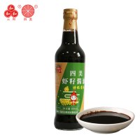 三和四美晒制特级虾籽酱油500ml手工酿造调料红烧炒菜拌面调味品