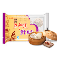 三和四美冷冻包子扬州特产包子萝卜丝包子300g速冻包子早餐面点小吃