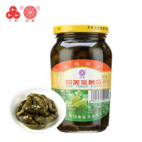 三和四美乳黄瓜酱菜扬州特产甜脆瓜腌黄瓜咸菜下饭菜酱瓜375g瓶装