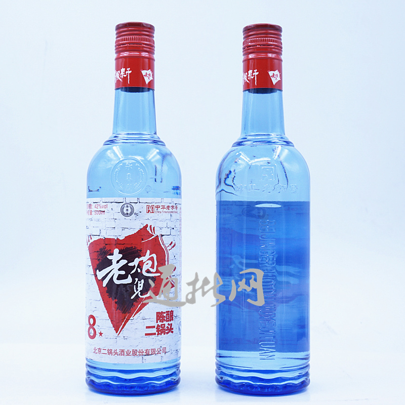 北京二锅头酒业出品 永丰二锅头 老炮儿陈酿二锅头 42度清香型 500ML*12瓶