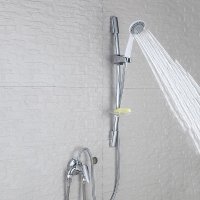 永瓷卫浴 铜手持花洒套装 浴室简易升降淋浴花洒套装 YC88636