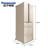松下（Panasonic）电冰箱NR-F560VT-N5原装日本进口多门冰箱风冷无霜变频冰箱