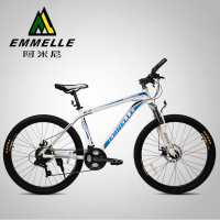 阿米尼山地车自行车烈焰1.0-ss24/26寸27速变速铝合金减震越野自行车