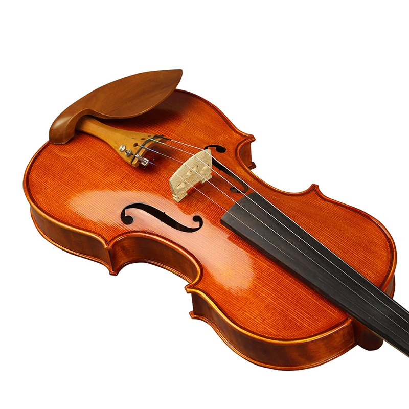 红棉小提琴v008考级小提琴演奏级高档小提琴初学者手工小提琴实木高档