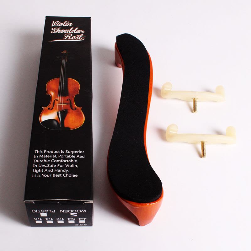 小提琴塑料 硅胶 木质肩垫/垫肩 肩托 肩拖小提琴配件图片