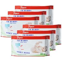 贝亲柔湿巾80片装6连包 PL191