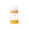贝亲宽口径PP塑料奶瓶 宝宝奶瓶160ml 黄色 AA81