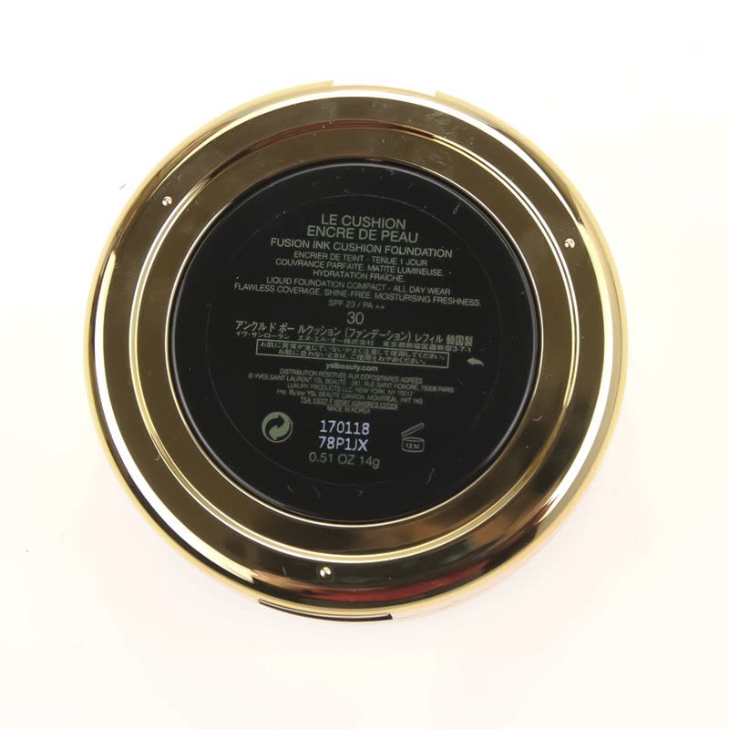圣罗兰(YSL)恒久气垫粉饼-星钻限定版PA++14g#30/送绒套/各种肤质/肤色系 定妆;遮瑕图片