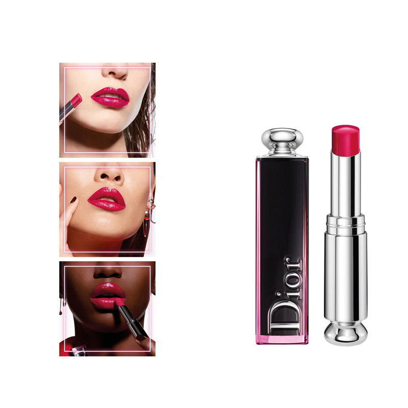 迪奥(Dior)瘾诱超模漆光唇釉3.2g/ 红色系#877我是迪奥（Turn Me Dior）减淡唇纹 显色 不易脱妆