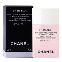 香奈儿(CHANEL)珍珠光感超净白防护妆前乳SPF40/PA +++30ml N40 紫色系 各种肤质 遮瑕 粉底液