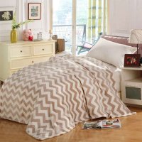 绎生活 法兰绒 毯子 130*180cm