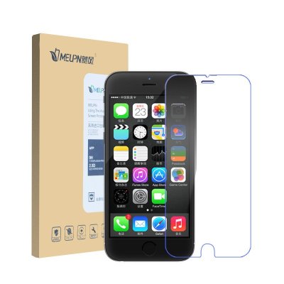 魅风 钢化玻璃膜[高清]适用于iPhone6/plusiP6 I6 ipone苹果六刚化贴 5.5寸 护眼抗蓝光款