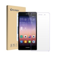 魅风 HUAWEI P8 版钢化膜 P8手机钢化玻璃膜 防爆高清弧边 华为P8 5.2寸标准版手机钢化玻璃膜 防指纹