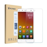 魅风 防蓝光防指纹手机高清贴膜 小米4钢化膜小米4钢花贴膜 M4小米米四手机刚化莫摸模前贴膜 小米m4贴膜