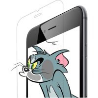 魅风 iPhone6s/Plus钢化玻璃膜适用于苹果i6六ipone ip6p手机刚贴花莫 iPhone6钢化玻璃