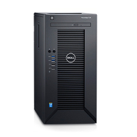 戴尔(DELL)T30服务器主机 塔式 替代T20 台式小型ERP 至强四核E3-1225V5 8G 1T桌面级硬盘