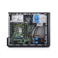 戴尔(DELL)T30服务器主机 塔式 替代T20 台式小型ERP 至强四核E3-1225V5 16G 1T硬盘*2块