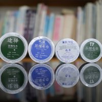 祝源宾馆酒店用品全棉压缩毛巾旅行一次性方巾可多次使用批发 HMJ-005