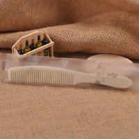 祝源酒店宾馆一次性用品 梳子 一次性梳子 批发定制 旅行者样 旅行者袋装长柄梳 旅行者透明1把