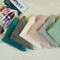 祝源酒店素色方巾全棉柔软加厚擦脸擦手吸水运动情侣方巾