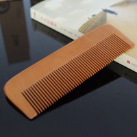 祝源Zhuyuan 途驿天然原木梳子酒店宾馆家用木梳 小巧便携 出行装 生日礼物 创意TM1620原木梳