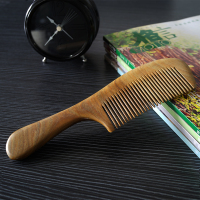 檀木梳子酒店木梳子顺发卷发檀香待客梳子 LA1901