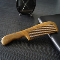 檀木梳子酒店木梳子顺发卷发檀香待客梳子 LA1911