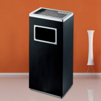 大堂不锈钢垃圾桶烟灰桶酒店宾馆银行果皮桶长型丽格王座地烟灰桶 GPX-24