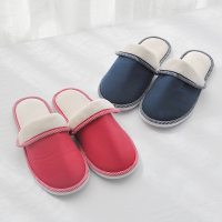 酒店家居拖鞋室内棉拖鞋HTX-059款情侣冬季地板春秋居家待客女士防滑拖鞋男