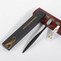 酒店宾馆一次性牙刷牙膏套装 客房洗漱用品家用待客软毛牙具