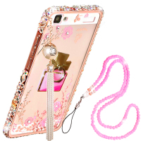 法威仕 金属边框秘密花园背板水钻手机壳保护套 适用于VIVO Y35/Y35A/Y35L