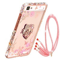 家顺霸 金属边框秘密花园后背板水钻手机壳保护套 适用于VIVO Y27/Y27L/Y927